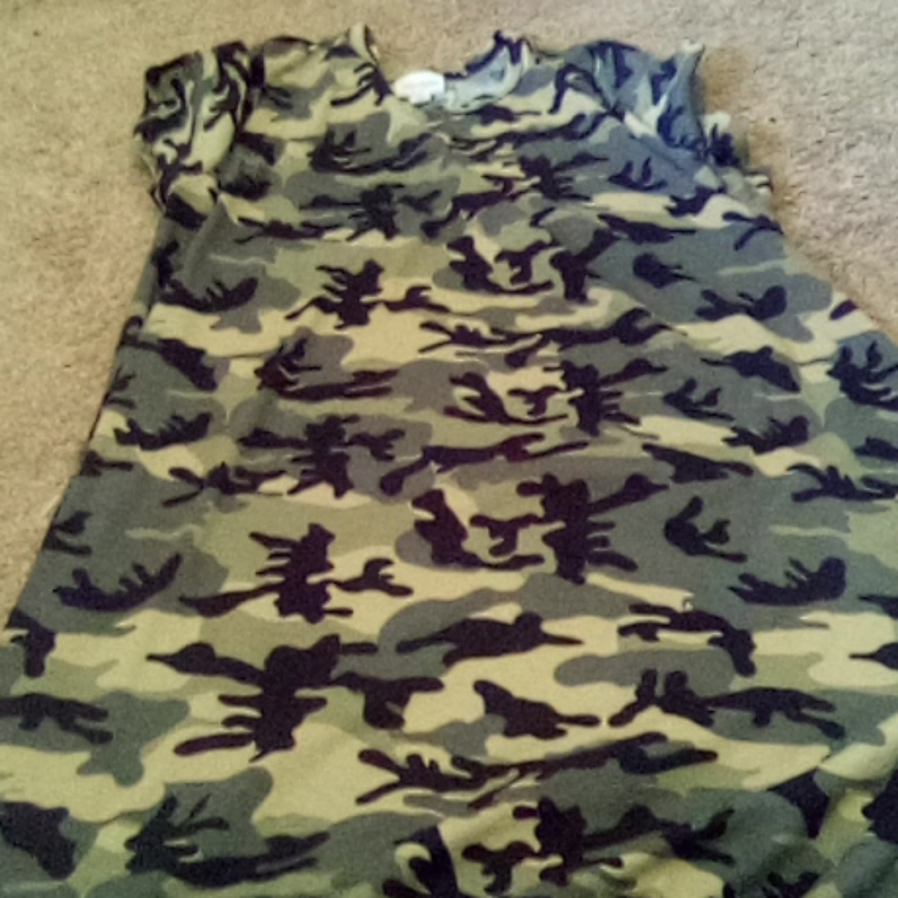 Lularoe camo dress